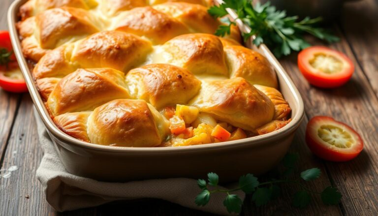 breakfast casserole with crescent rolls