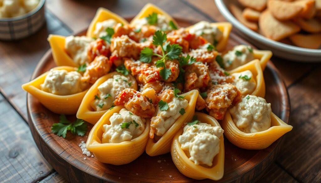 Delicious Chicken and Ricotta Stuffed Shells