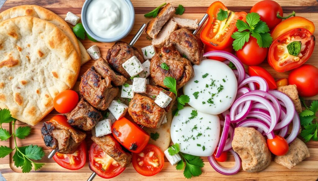 Kebab Pizza Ingredients