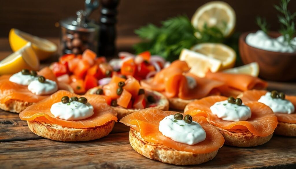 Smoked Salmon Breakfast Varieties