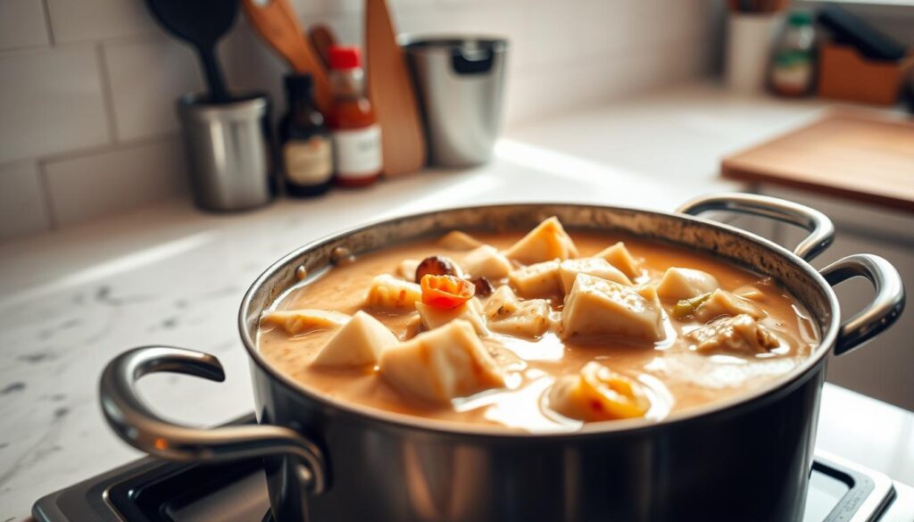 Southern Fish Gravy Preparation