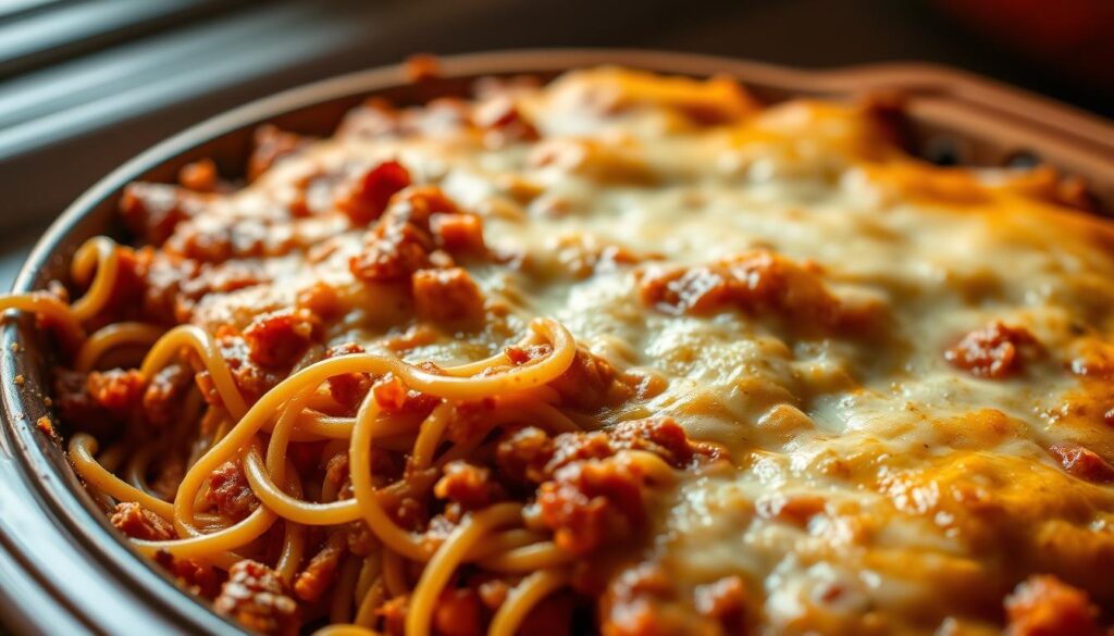 Spaghetti Casserole Dish