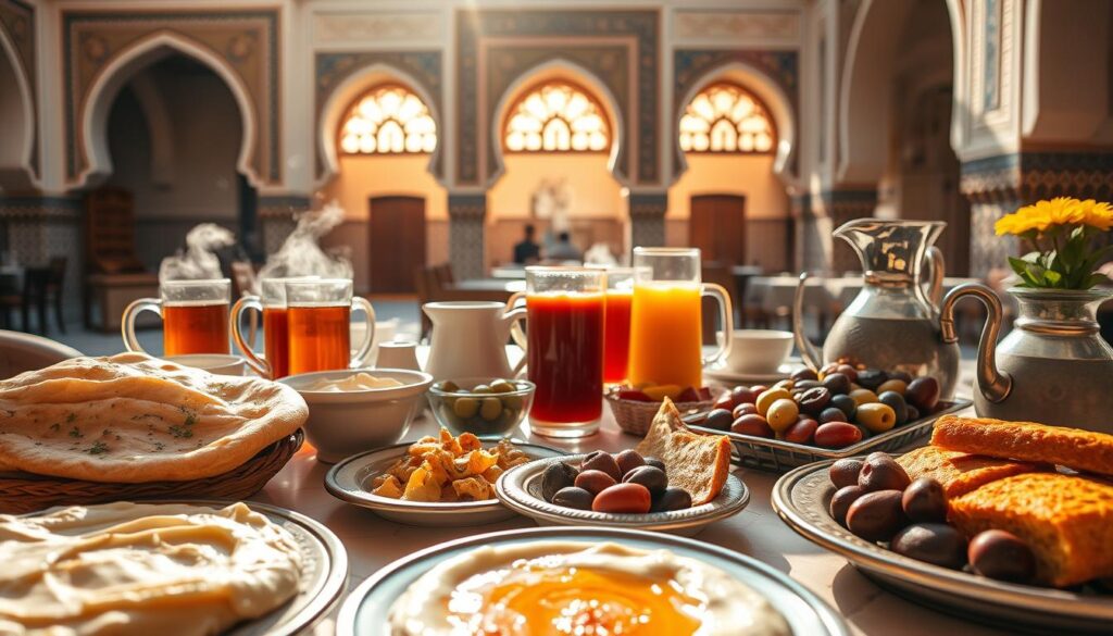 Traditional Middle Eastern Breakfast Dishes