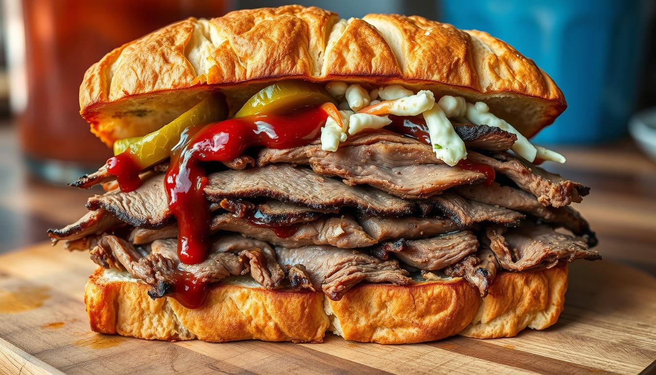 beef brisket sandwich