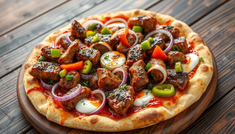 kebab pizza