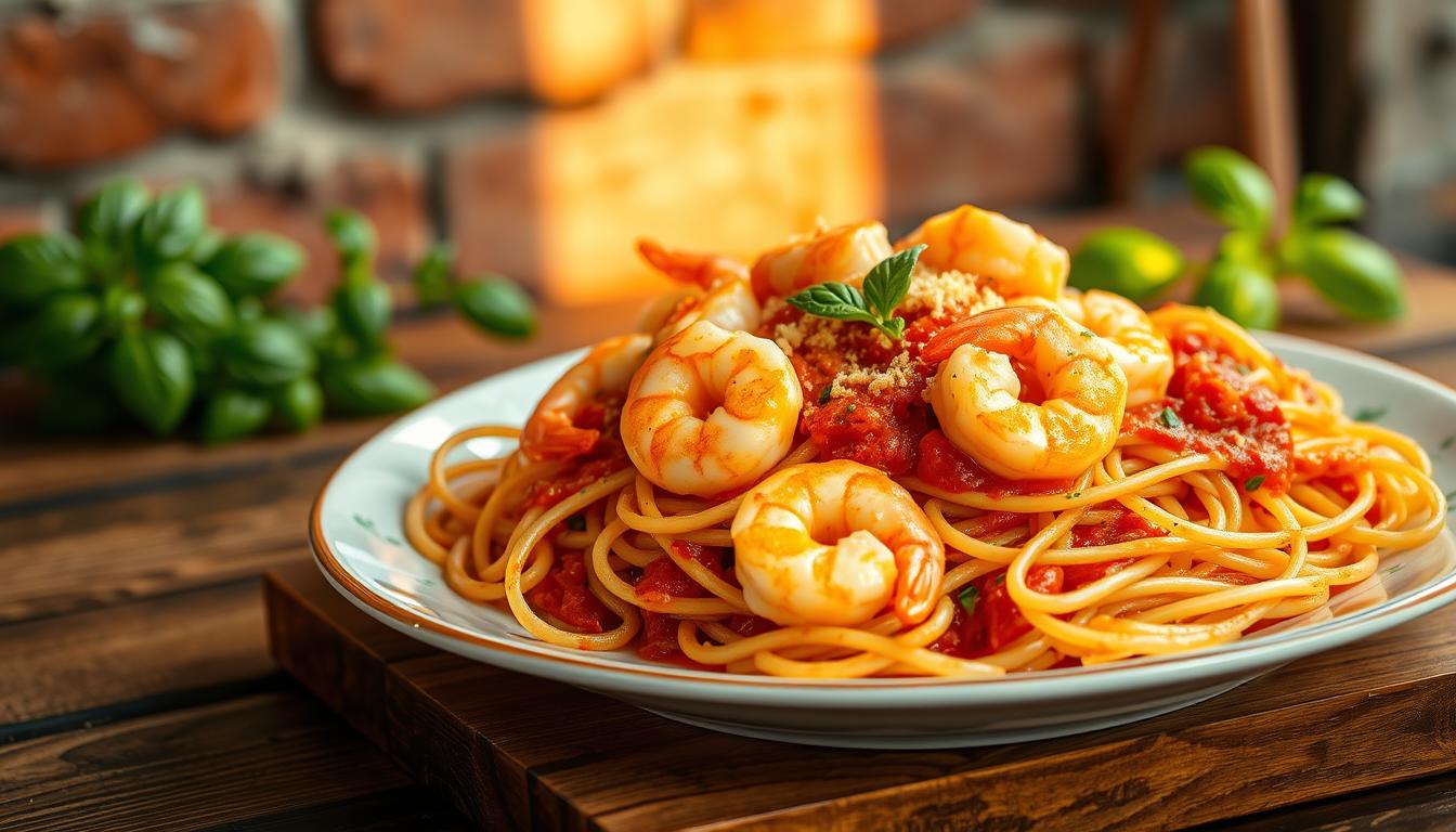 shrimp spaghetti recipe